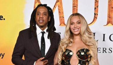 Beyoncé en Jay-Z bezoeken F1-race in Las Vegas