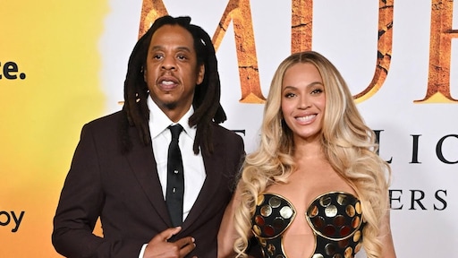 Beyoncé en Jay-Z bezoeken F1-race in Las Vegas