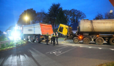 Loonbedrijf zoekt vrachtwagenchauffeur die zich ontfermde over bij N371-ongeluk betrokken chauffeur