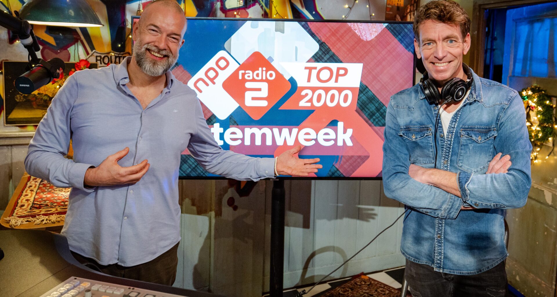 Afgelopen decembermaand was het de 9e keer dat Kijk in de Vegte de Top2000 presenteerde.