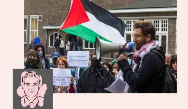 Pro-Palestina-demonstranten gaan veel te ver met blokkade Cleveringa-rede