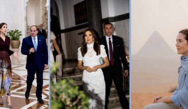 Wauw: Mary, Rania en Salma bij grote opening Grand Egyptian Museum