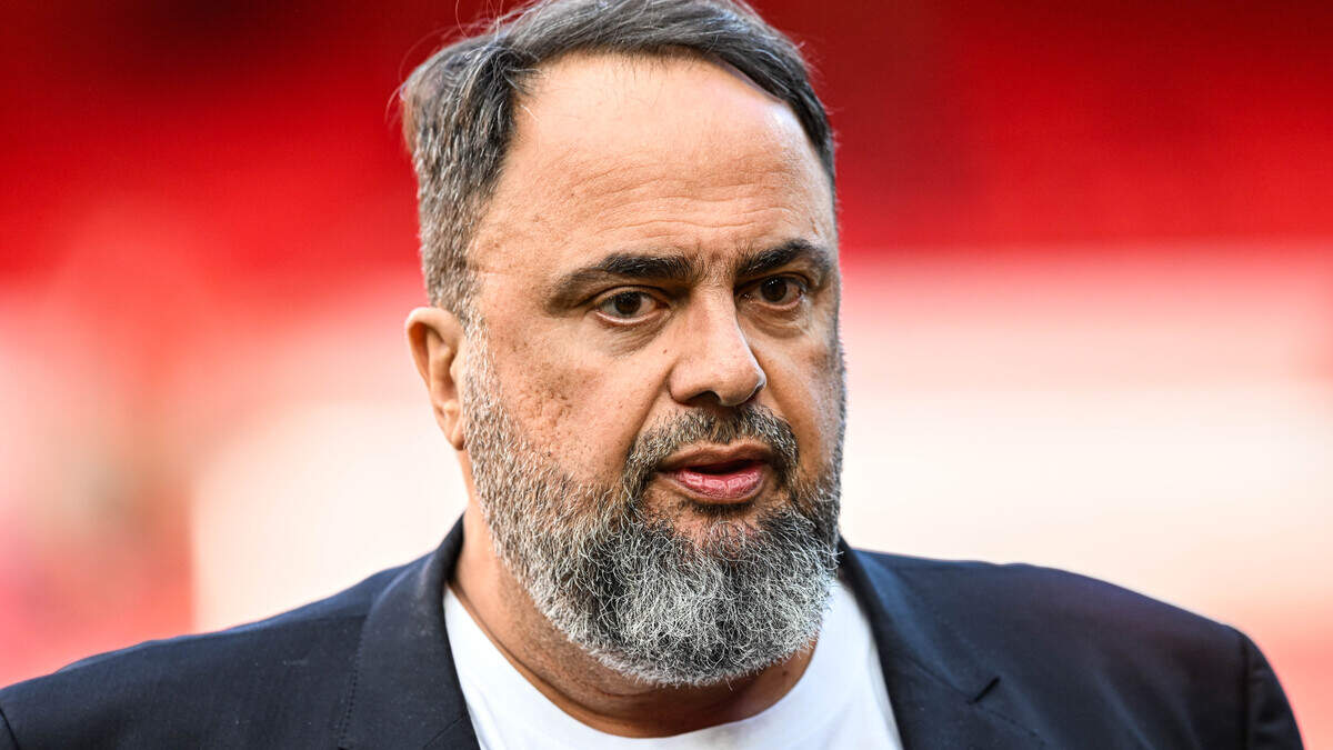 Nottingham Forest-eigenaar Evangelos Marinakis.