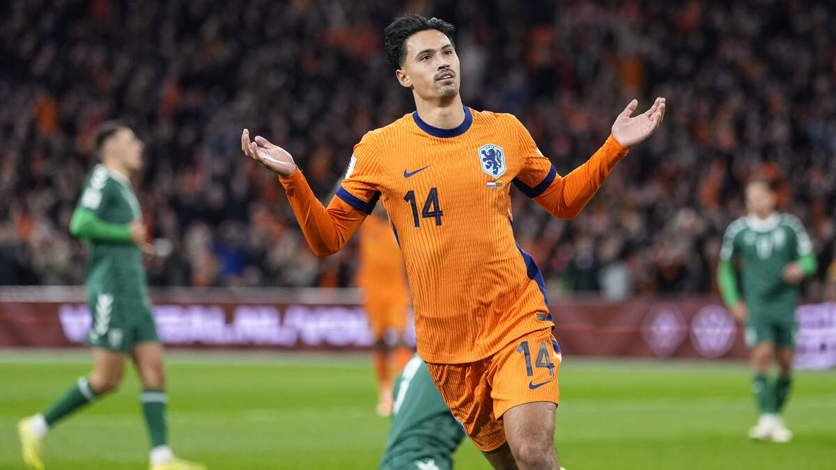 Tijjani Reijnders breekt de ban voor Oranje.