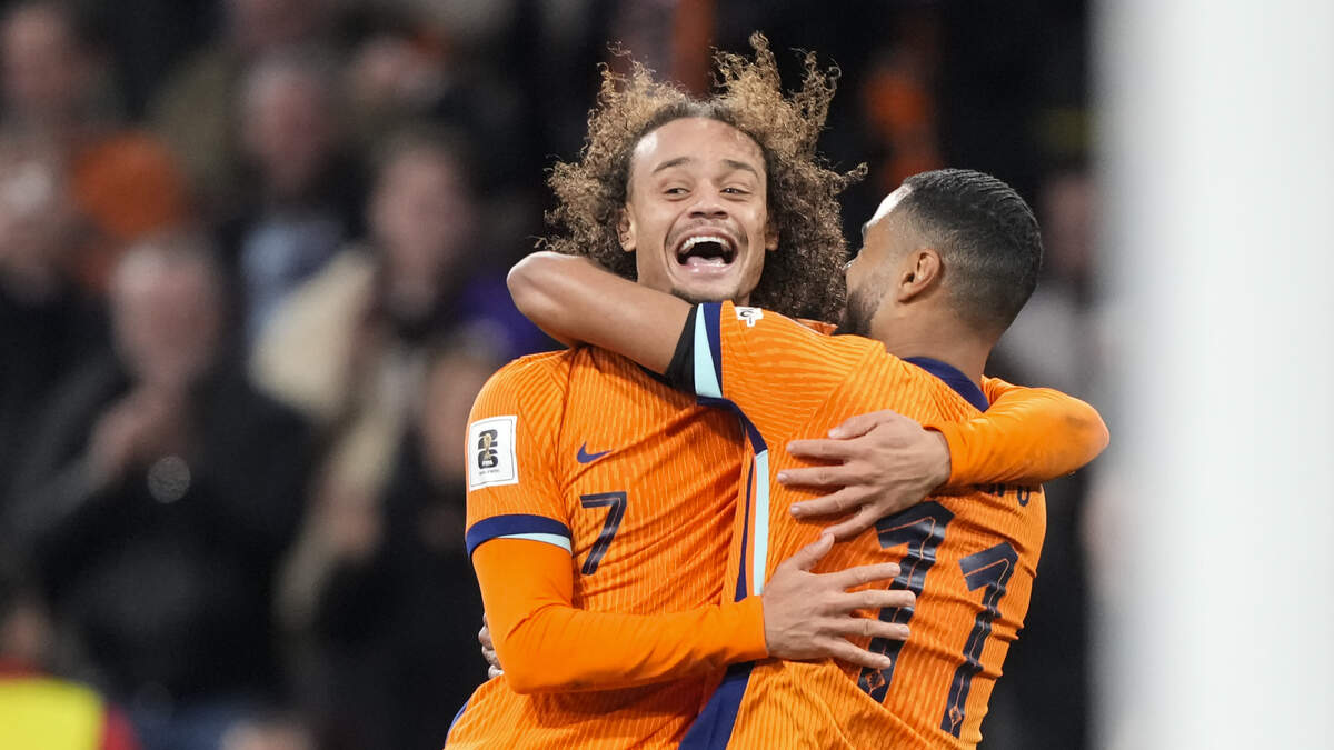 Xavi Simons is dolblij.