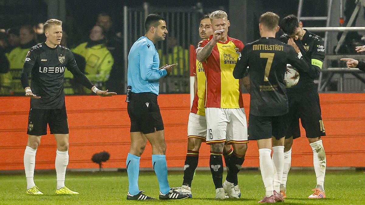 Victor Edvardsen laat zich gaan.