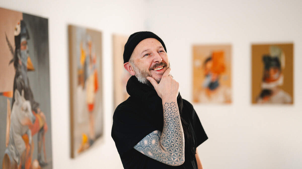 Philip Bosmans exposeert surrealistische schilderijen in Hasselt en Bree