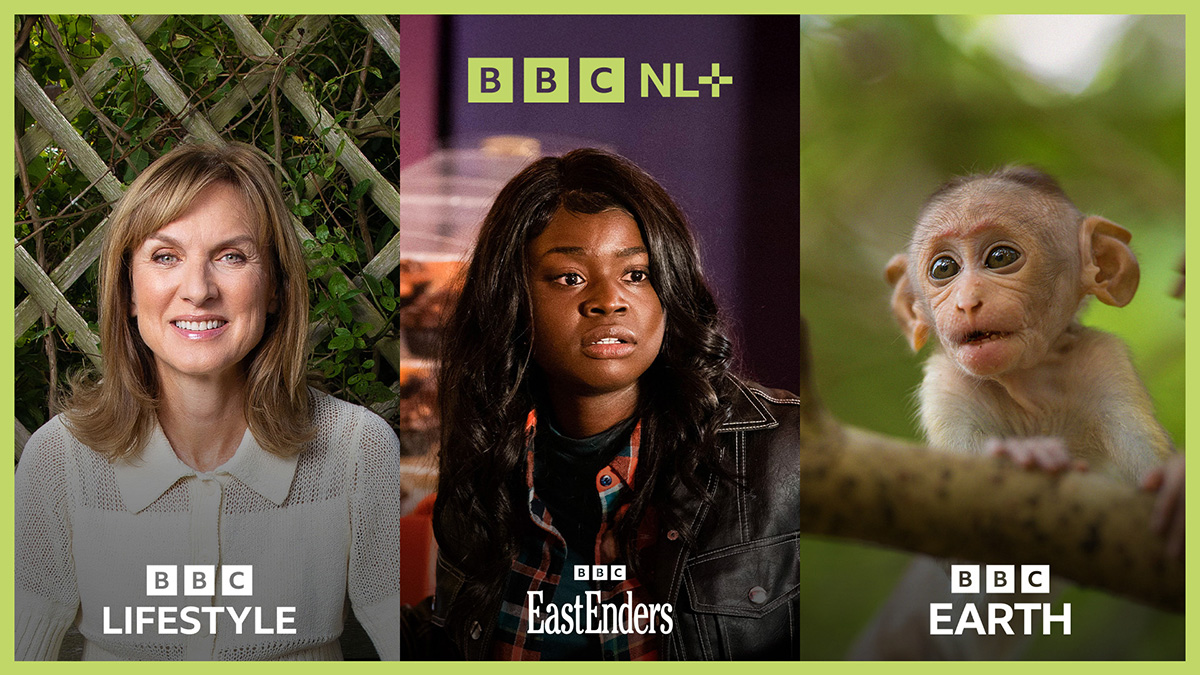 BBC Studios voegt drie Nederlands ondertitelde FAST-kanalen toe aan BBC NL+