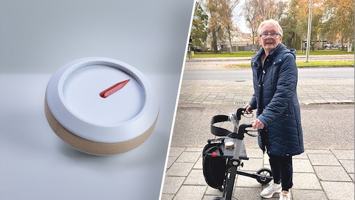 Met dit kompas kunnen mensen met dementie de weg naar huis weer vinden