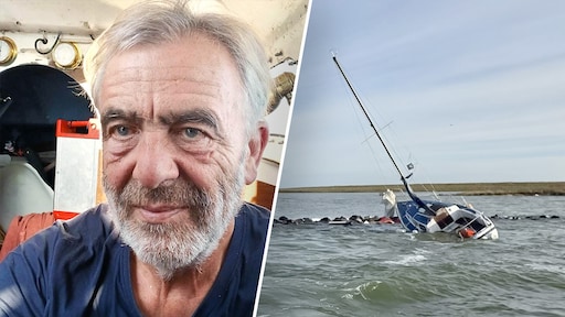 Schipbreukeling Ben (70) overleefde dag en nacht op onbewoond eiland IJsselmeer