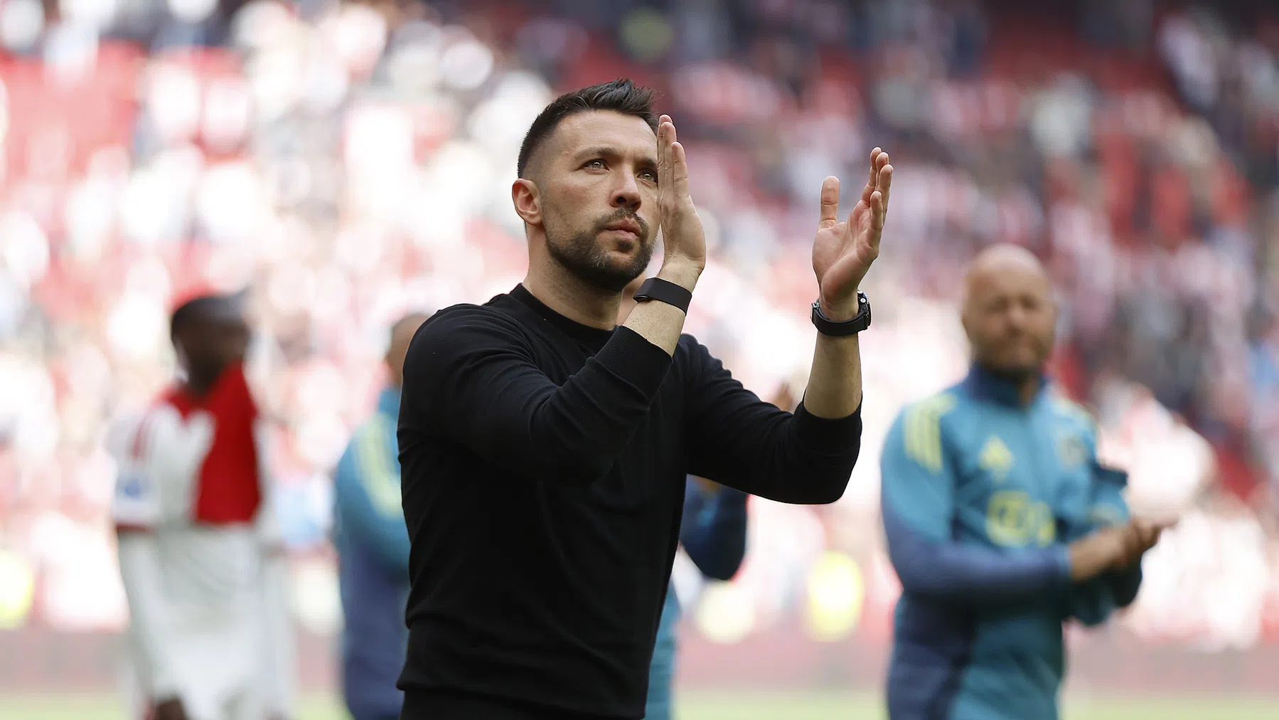 Francesco Farioli als trainer van Ajax