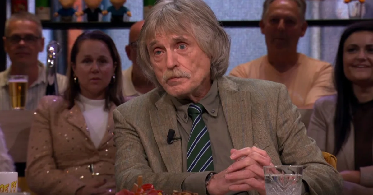 Johan Derksen gaat nog even door: 'Ik ga pas weg wanneer ik meer geld heb dan John de Mol!'