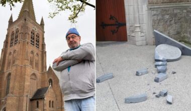 Geert (66) vindt beeld van z’n dochter in stukken aan kerk: “Haar hoofd hebben ze meegenomen”