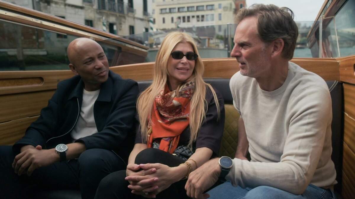 Humberto verkende Venetië met Estelle en Ronald.