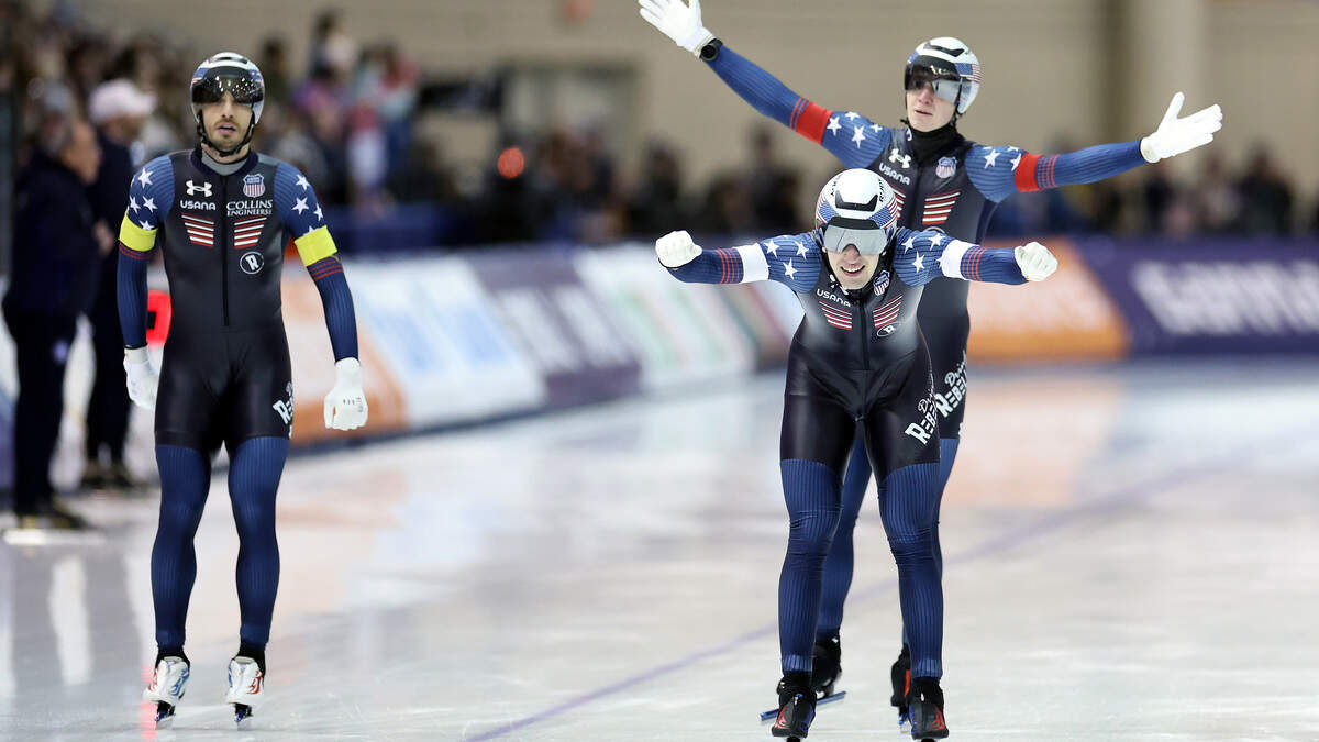 Wereldrecord voor Team USA!