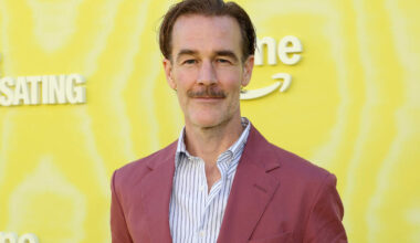 James Van Der Beek in mei van dit jaar.