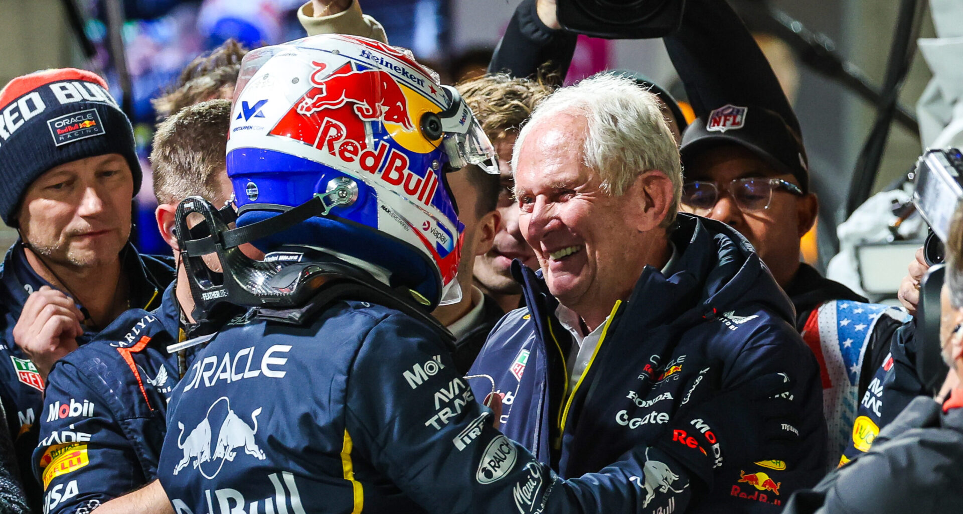 Marko bewondert lef van Verstappen: 'Dat krijg je er bij hem niet uit'