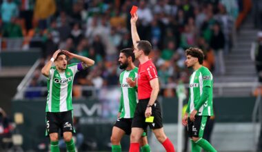 Antony mist wedstrijd van het jaar na directe rode kaart voor ernstig gevaarlijk spel