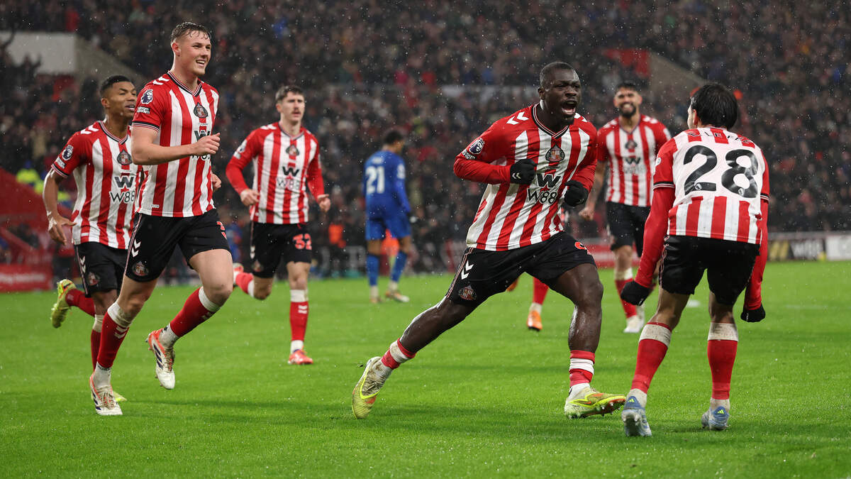 Brian Brobbey is na zijn winnende goal tegen Bournemouth opnieuw de gevierde man bij Sunderland.