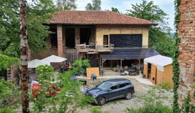 Het afgelegen huis van Timmermans in Lauriano.
