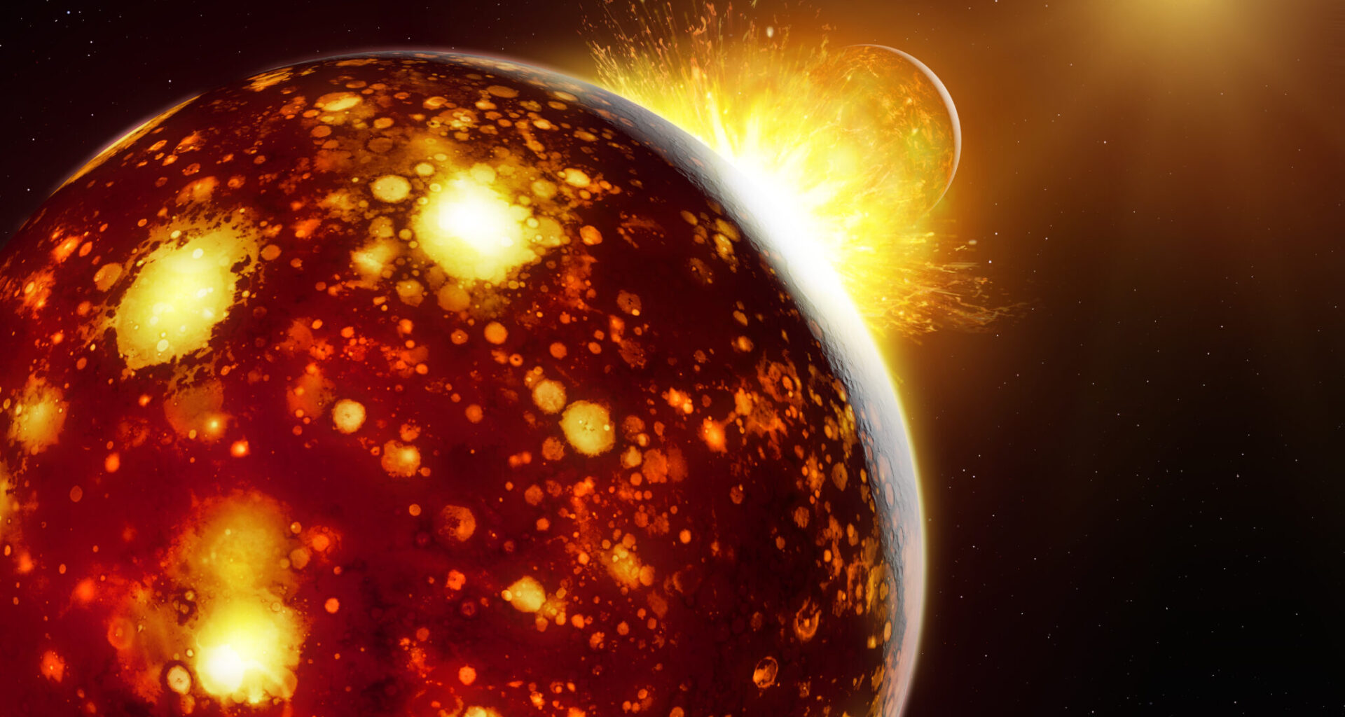 De maan komt misschien wel van veel dichterbij dan we altijd dachten