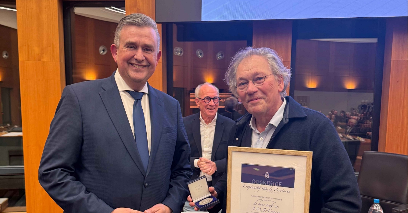 Erepenning voor architect Jo Coenen: Limburgs eerbetoon
