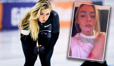 Jutta Leerdam liet via Tiktok weten dat zij is aangereden