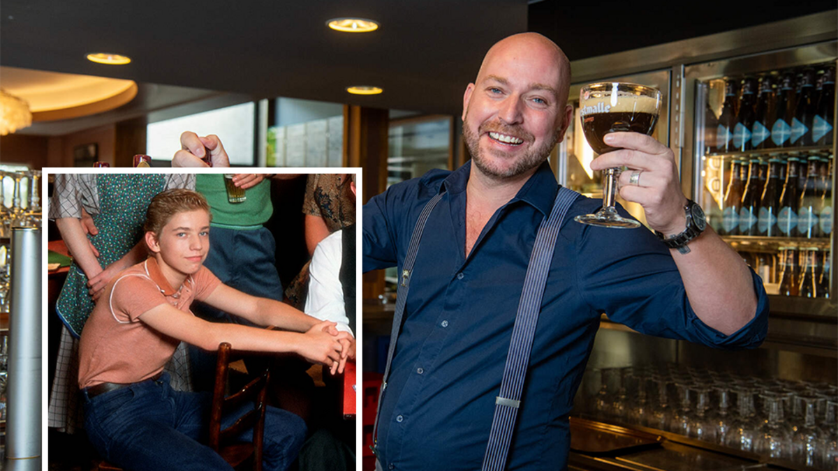 Acteur Kevin Hooge uit ‘Lili en Marleen’ tapt nu bier (en moppen) bij de trappisten in Westmalle