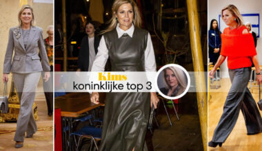 Máxima begon de maand november met maar liefst twee bezoeken op een dag en liet daarbij ook twee nieuwe herfstmodelooks zien.