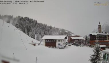 Veel sneeuwval in de skigebieden: dit is pas het begin! - Skiinformatie.nl