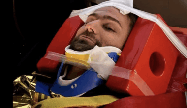 Mattia Pasini ontsnapt aan ernstiger letsel na zware crash op VR46 Ranch