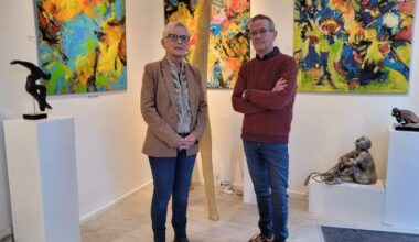 Art Gallery Mara bestaat tien jaar: “Het winkelpand staat te koop, maar we stoppen niet”