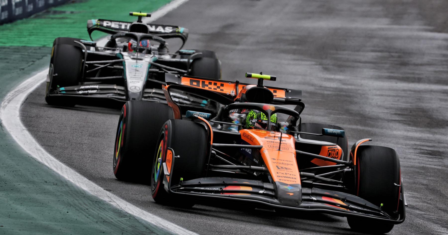 Norris zet zich schrap voor Mercedes: "Dat is nog gunstiger voor hen"