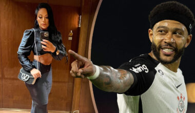 Influencer Laryssa Simões zegt zwanger te zijn van voetballer Memphis Depay.