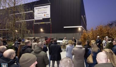 Bedrijven Pannenweg II Nederweert delen energie en vergroenen terrein