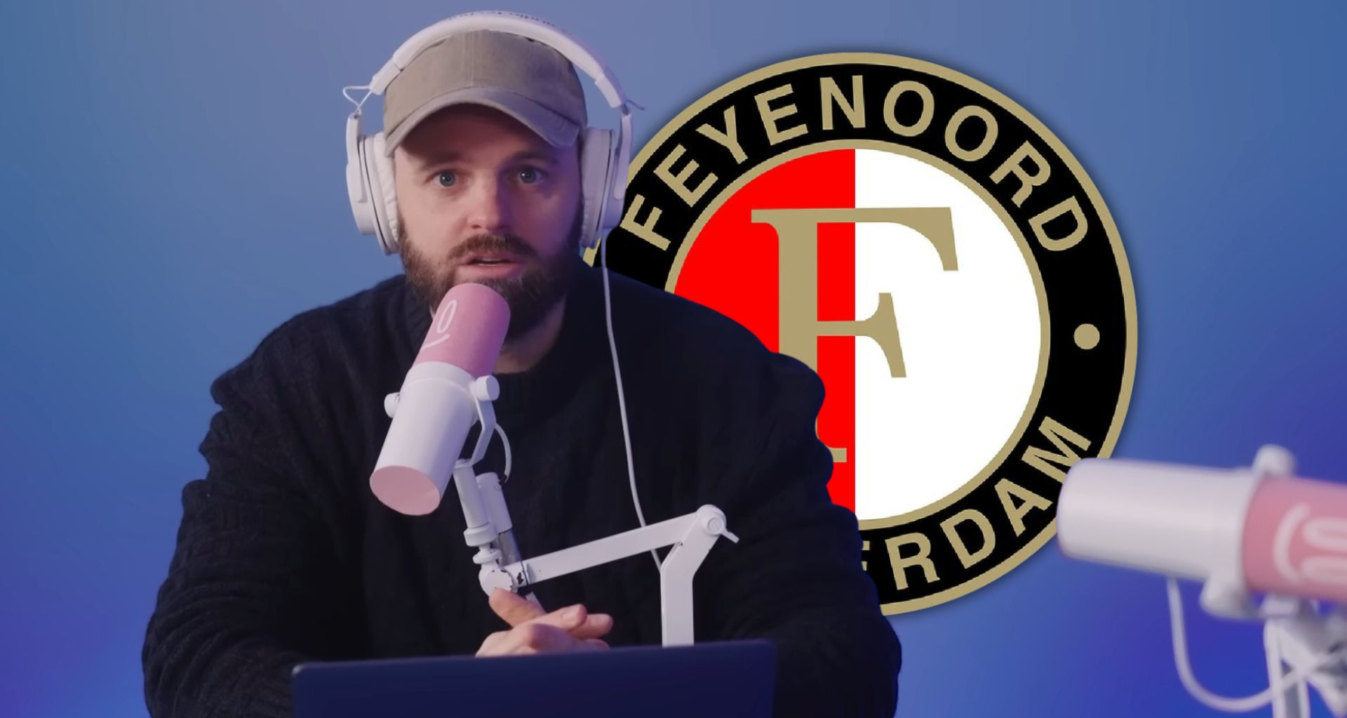 Enorme flater: Tim Hofman beschuldigt Feyenoord-fans vals van nazi-groet