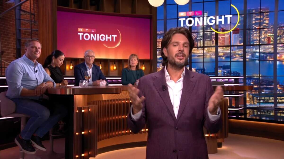 Renze Klamer presenteerde de allereerste RTL tonight en vertrekt nu ook als eerste.