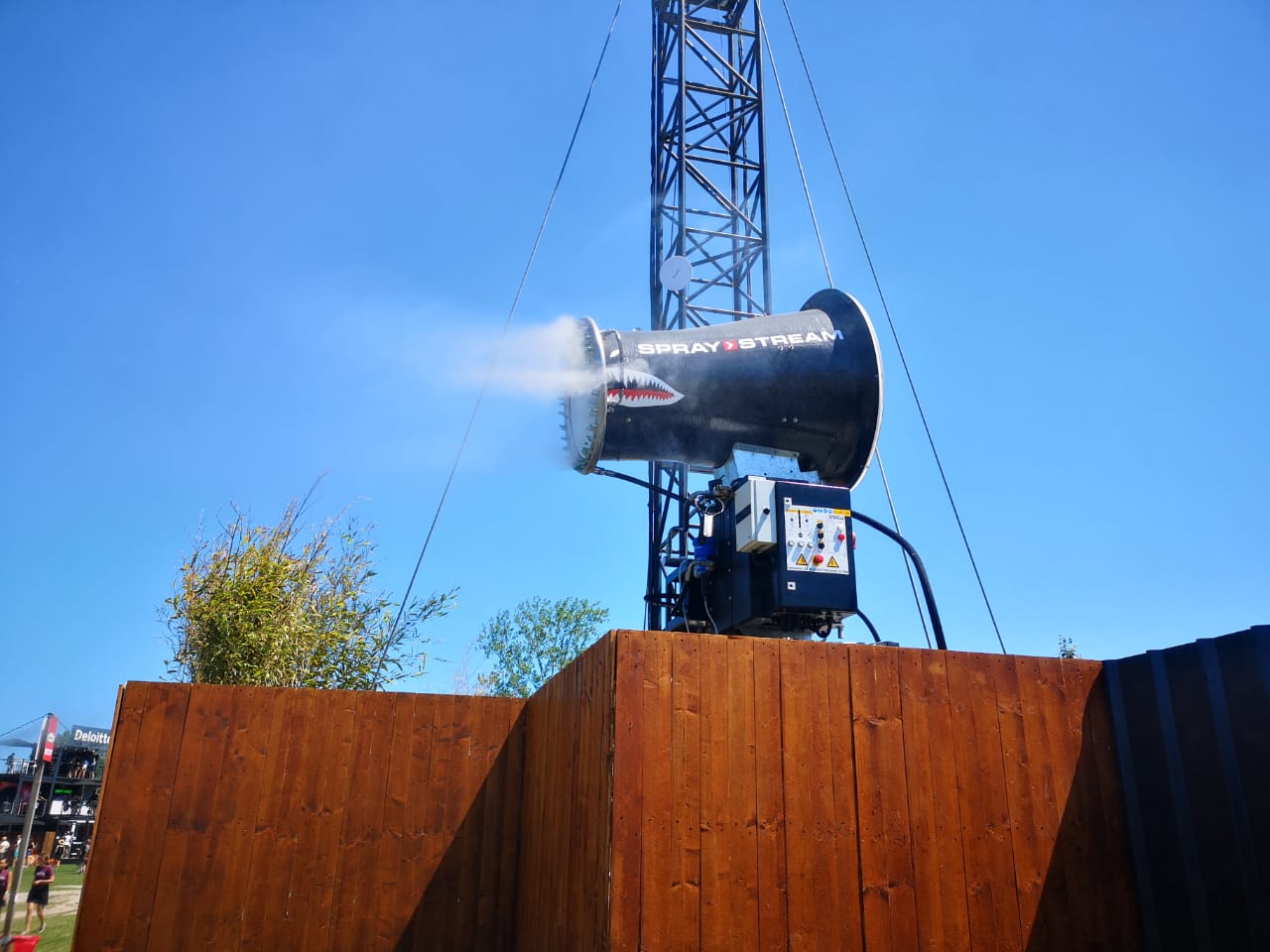 Rock Werchter 2019 - waterkanon