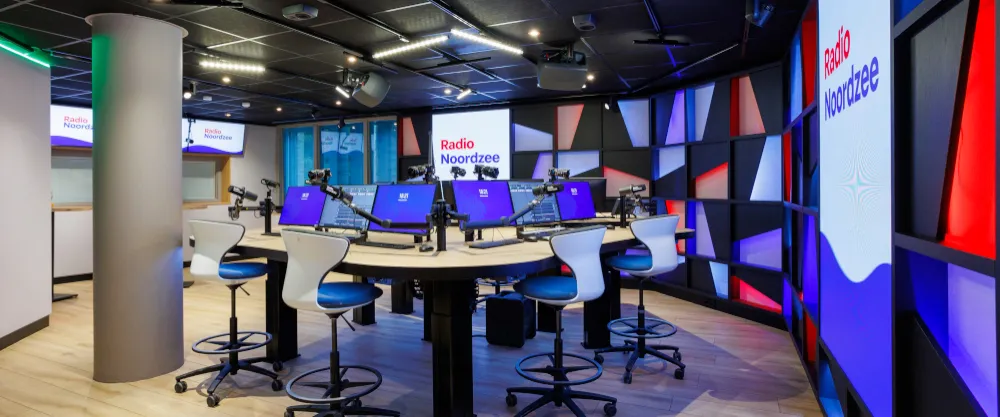 Nieuwe studio voor Radio Noordzee