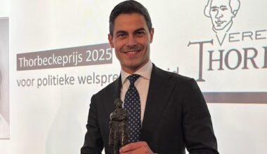 Rob Jetten wint Thorbeckeprijs voor politieke welsprekendheid