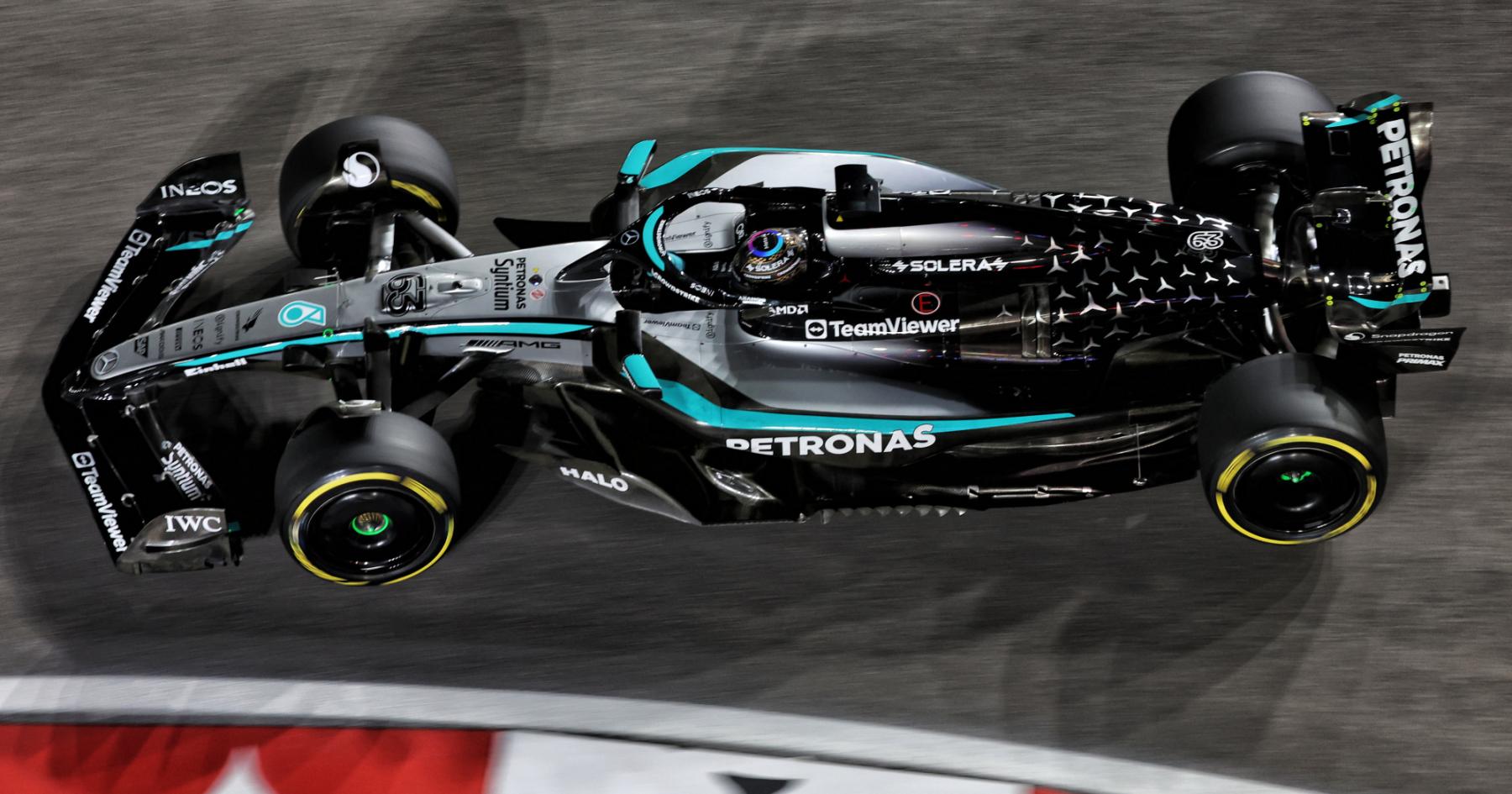 Russell rekent op concurrentie van Verstappen: "Niet zo competitief als jaar geleden"