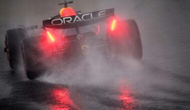 Weerbericht Formule 1 GP Brazilië: 100% kans op regen