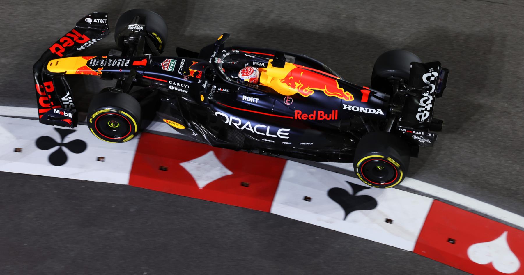 Red Bull tast in het duister over Verstappen in Las Vegas