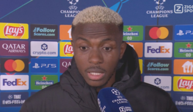 Hattrickheld Osimhen zeer lovend over één speler van Ajax: 'Fenomenaal, hij heeft heel veel kwaliteiten'