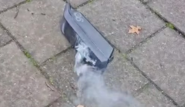 Gea's fietsaccu begon te roken tijdens het fietsen: 'Ik wil mensen waarschuwen'