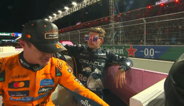 Showman Verstappen pakt schijnwerpers in Las Vegas