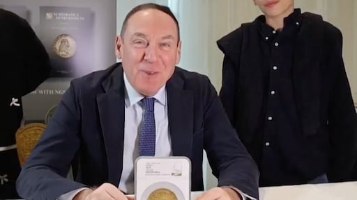 Gouden munt uit 1609 is meest waardevolle munt van Europa, verkocht voor ruim 3 miljoen