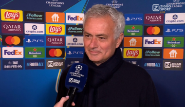 José Mourinho noemt Wesley Sneijder live op televisie dik, zijn reactie zegt alles