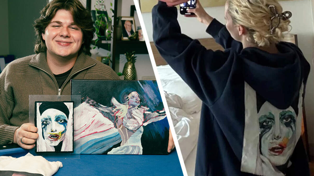 Lady Gaga valt tijdens concert voor trui van Siemen uit Tessenderlo: “Alsof het niet echt gebeurd is” - HBVL