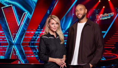 Chantal Janzen en Edson da Graça presenteren The voice of Holland 2.0.